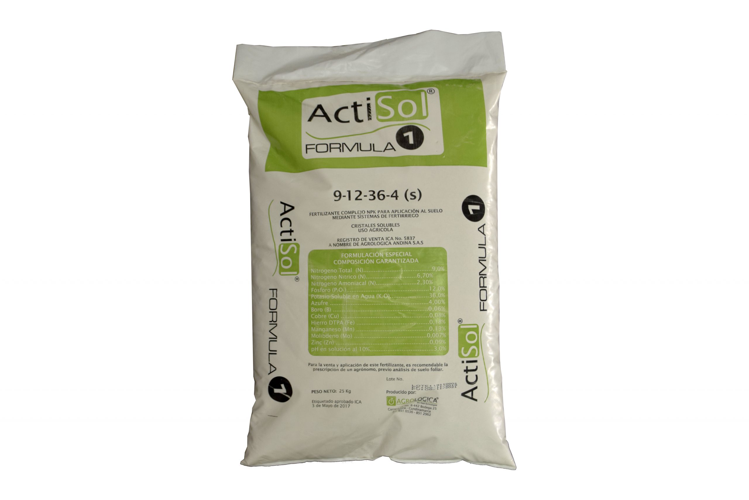 ACTISOL F1 EXTRA MICRO