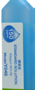 Solución de calibración de Nitrato Y045 - 150 ppm 14 ml
